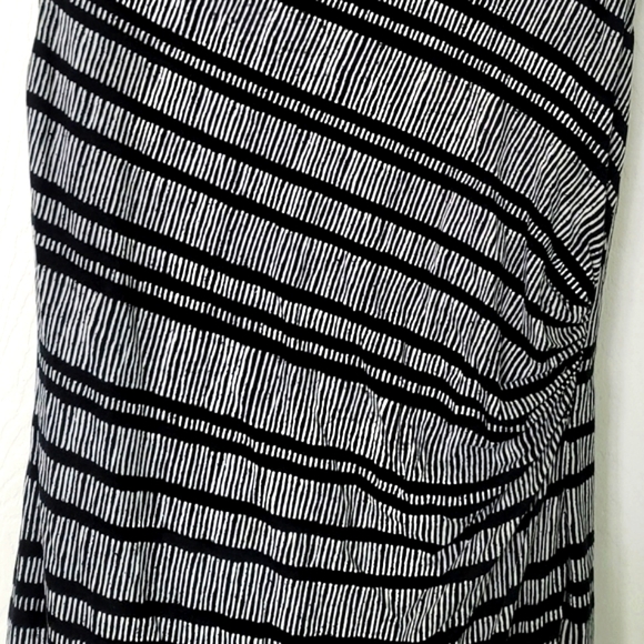 Ann Taylor LOFT Women's Striped Wrap Dress Size M - Picture 8 of 13